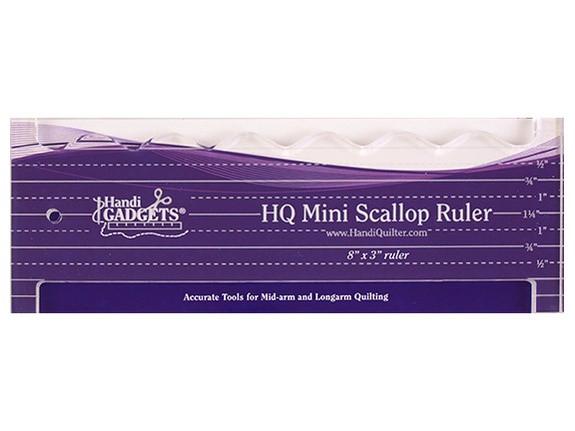 Handi Quilter Ruler Mini Scallop Ruler