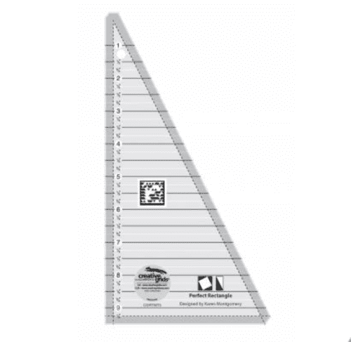 Creative Grids 6in Flying Geese & 45 90 Degree Triangle Ruler