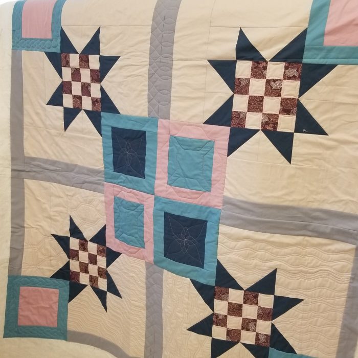 Checkered Squares Quilt Kit for the Mastering Rulers Class by Angela Walters