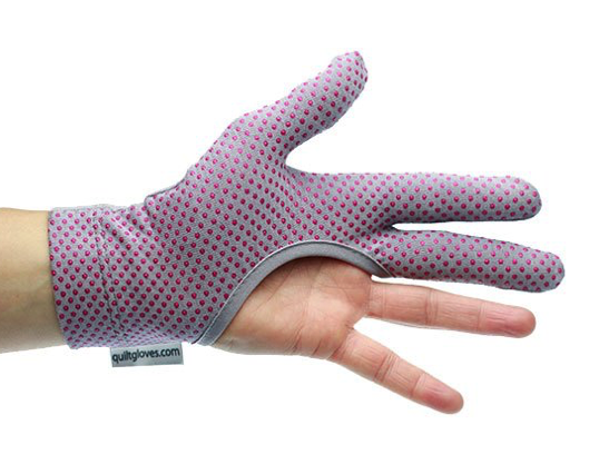 Quilting Gloves, Quilt Halo – Aids for Free Motion Machine Quilting