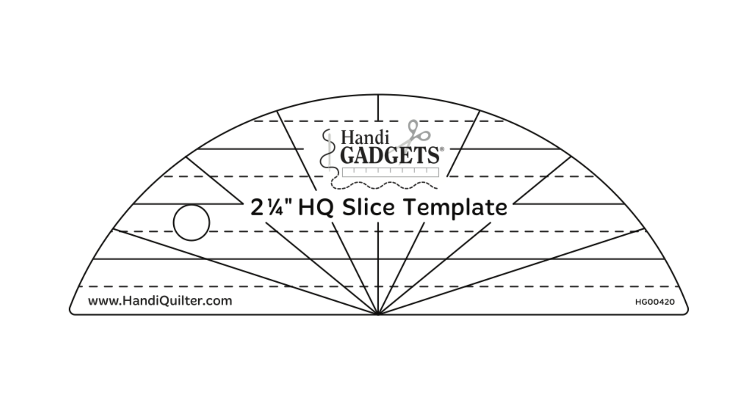 handi quilter slice machine quilting ruler