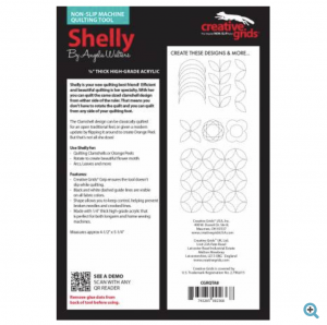 shelly machine quilting ruler