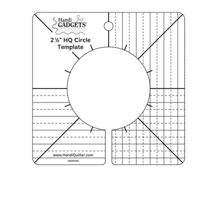 Handi Qutiler2.5 circle ruler