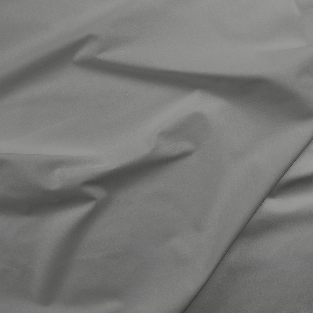 pewter grey solid fabric