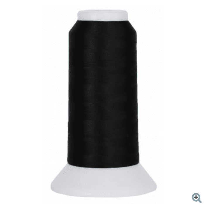 dark gray microquilter cone thread