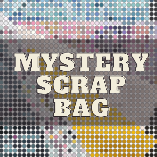 mystery fabric scrap bag