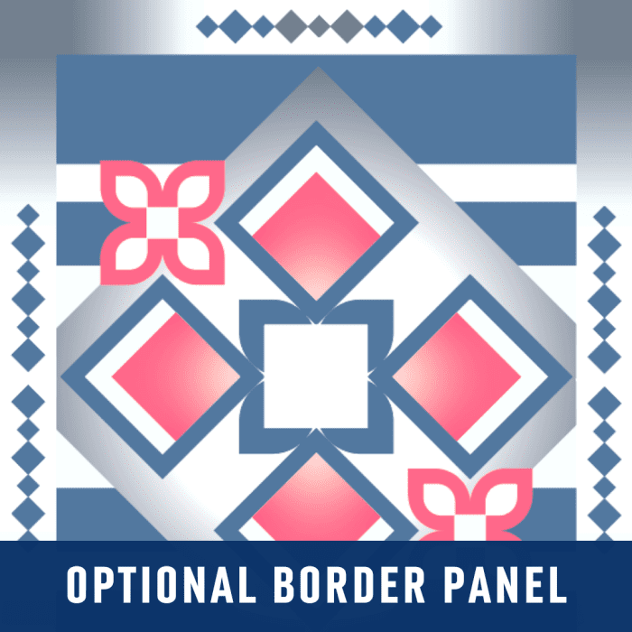 quilt border panel
