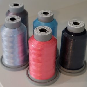 machine quilting with rulers thread