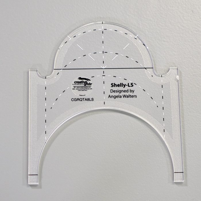 shelly low shank machine quilting ruler