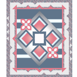 panel play quilt kit red option
