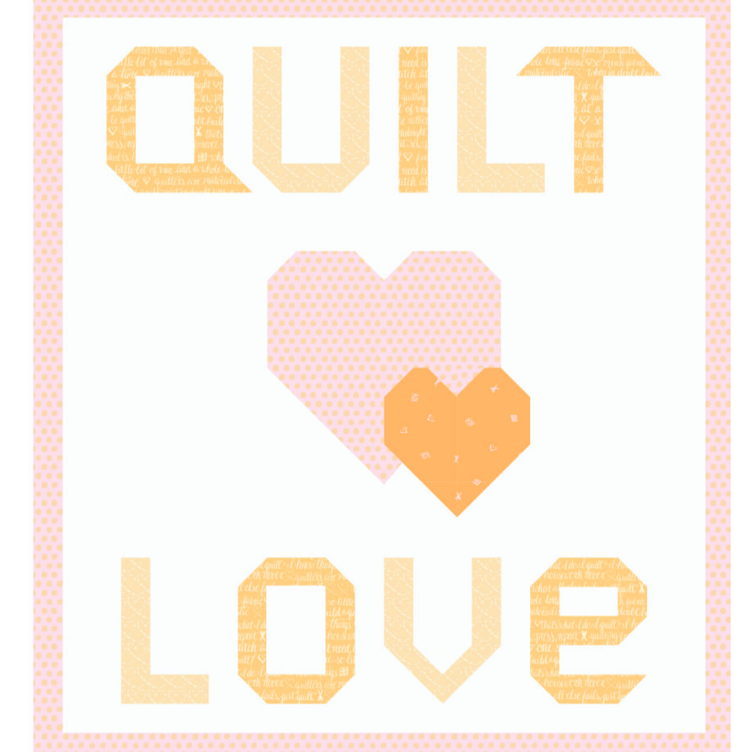 quilt love orange kit