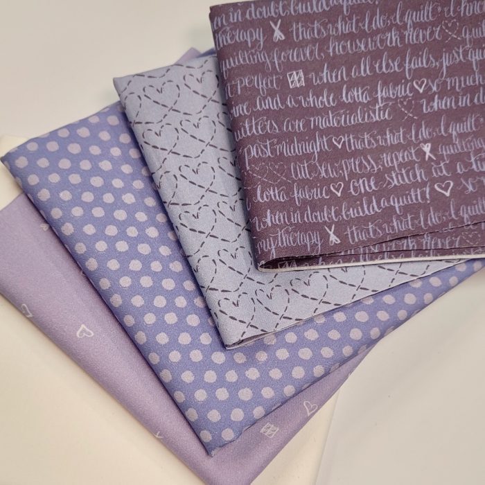 quilt love purple kit