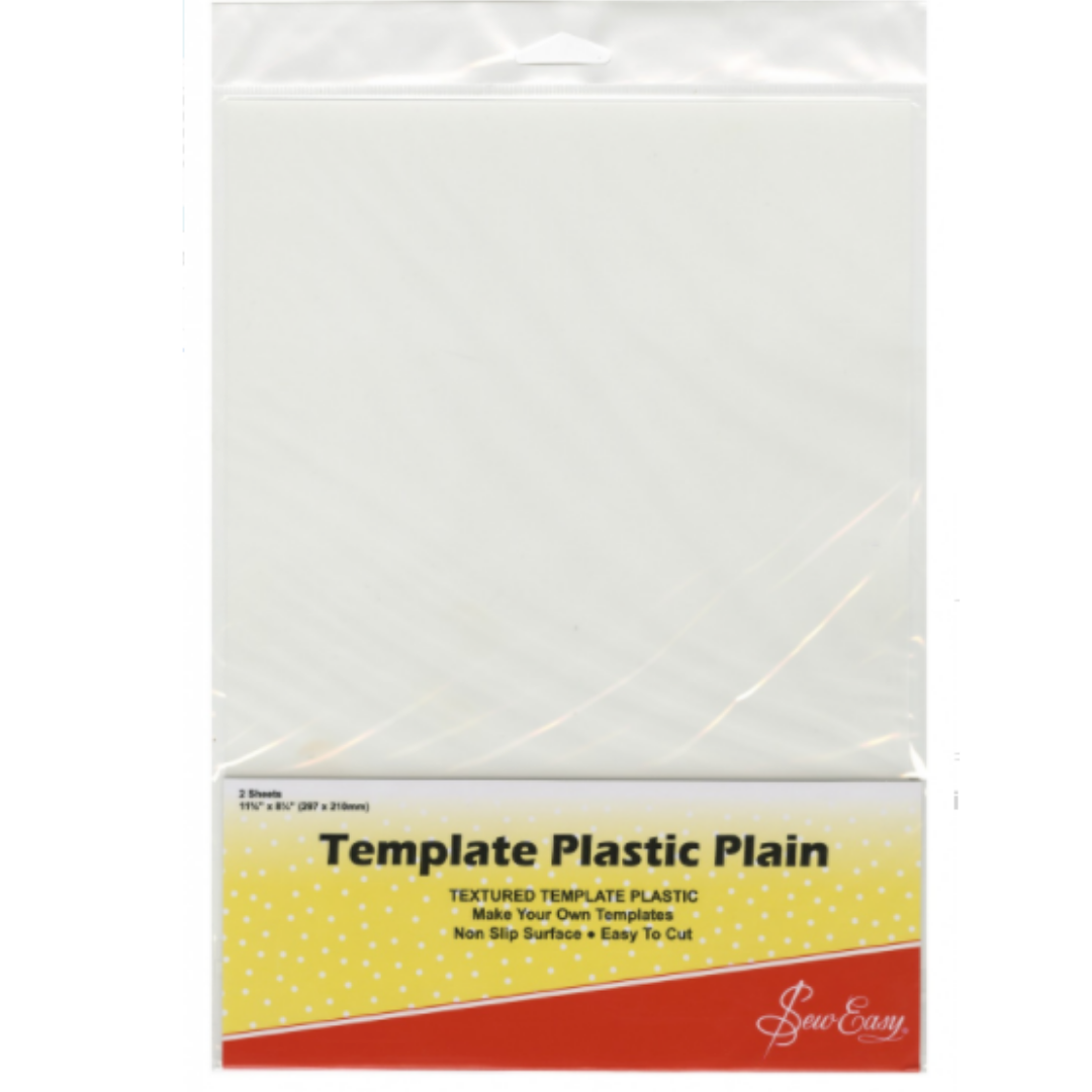 Template Plastic Plain A4 - Make You Own Templates - Old Mill Quilting