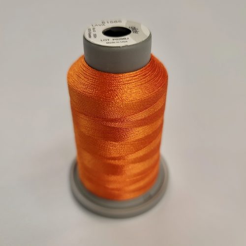 lava orange glide machine quilting thread