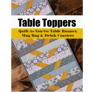table runner mug rug quilt pattern