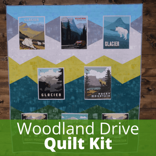 national parks panel quilt kit