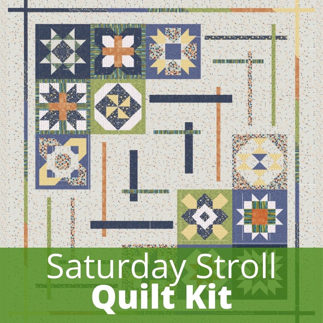 saturday stroll quilt kit
