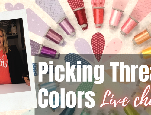 Picking the Perfect Thread Color – Live Chat Recap