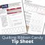 ribbon candy tip sheet downloadable pdf