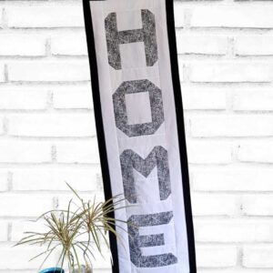 Happy Home Wallhanging Kit - Black & White Colorway