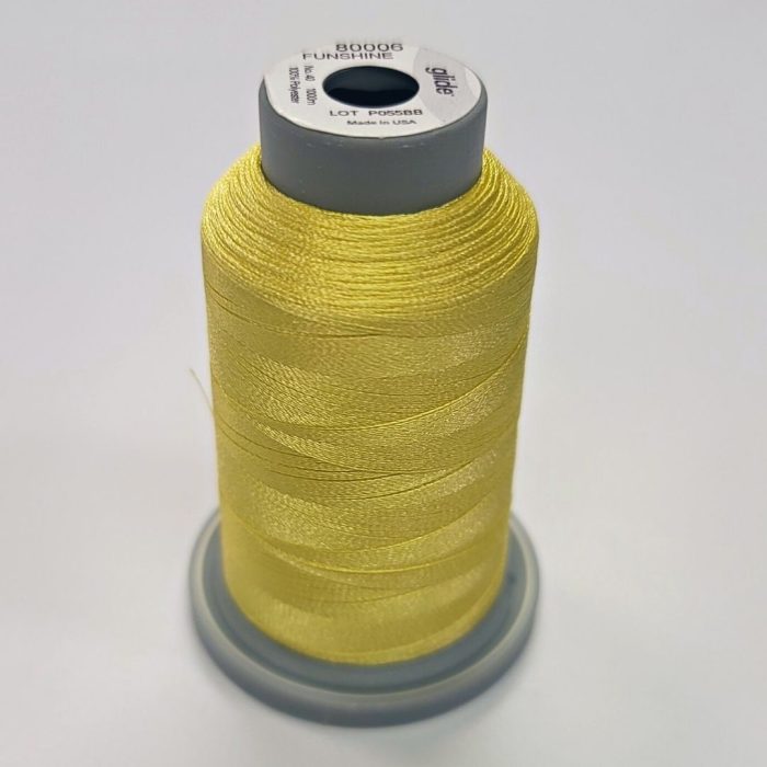 funshine yellow glide thread