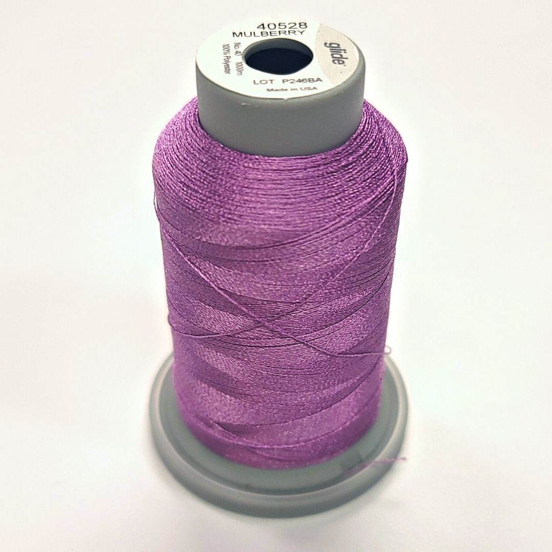mulberry purple glide thread