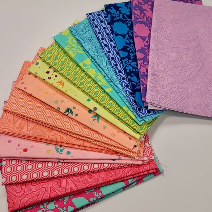 true colors fabric bundle Tula Pink