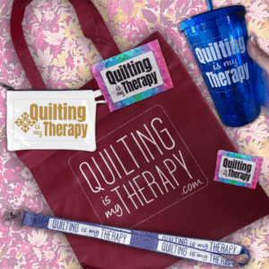 Quilting Is My Therapy Swag Set