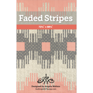 Faded Stripes Quilt Pattern