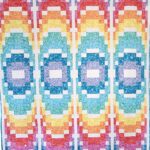 rainbow bargello quilt pattern