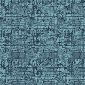 Blue foundations fabric