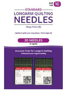 thumbnail image 2 of Organ Standard Longarm Quilting Needles For HandiQuilter - Ball... 2 of 12