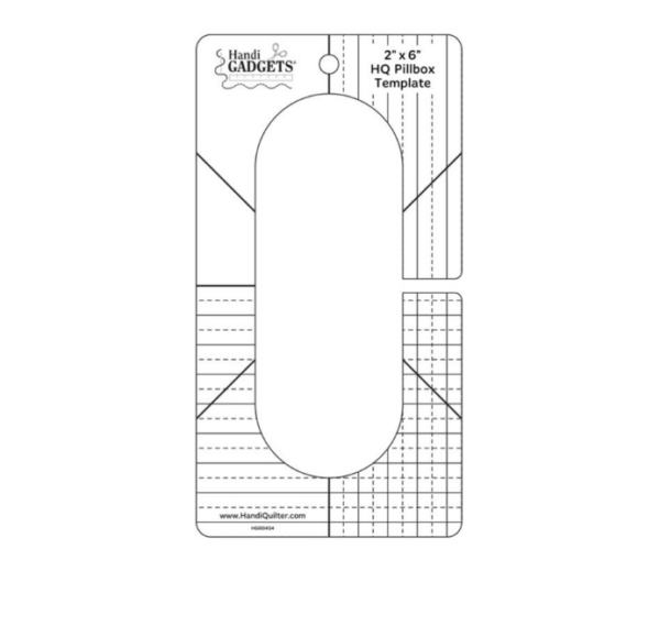 hanid quilter pillbox machine quiltng ruler