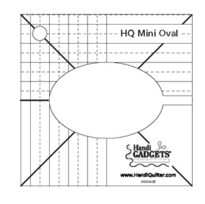 handi quilter mini oval