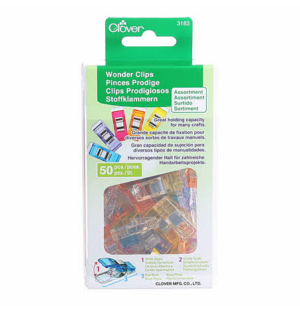 Wonder Clips Assorted Colors 50pc