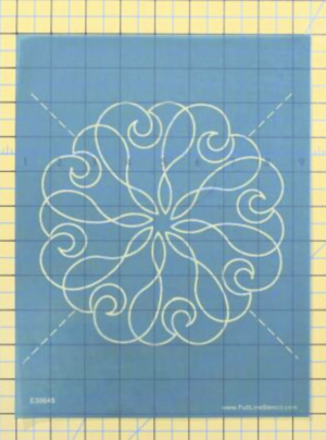lacey array stencil H30645