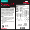 squiggy low shank machine quilting ruler