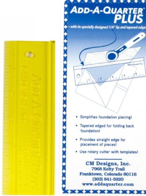 Add A-Quarter Plus Ruler 6 inch