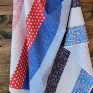 patriotic fabric panel