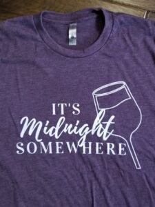 "It's Midnight Somewhere" T-shirt