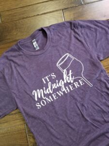 "It's Midnight Somewhere" T-shirt