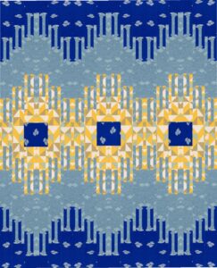 Faded Stripes Quilt Pattern
