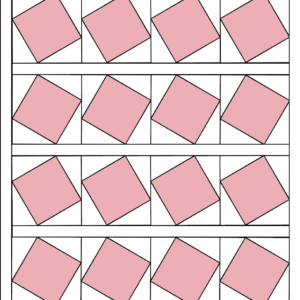 Slanted Squares Quilt Kit