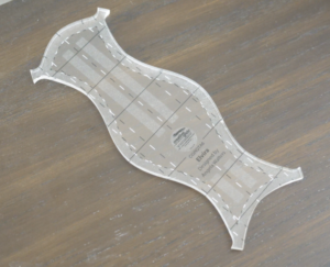 Elvira Machine Quilting Ruler from Angela Walters and Creative Grids
