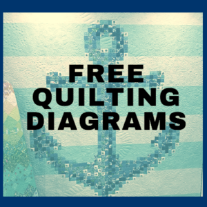 Machine Quilting the Rope Design: Free Diagrams and Tip Sheet