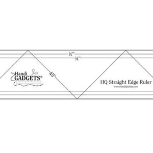 HQ Straight Edge Ruler 3" x 12"