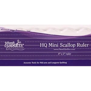 Handi Quilter Ruler Mini Scallop Ruler