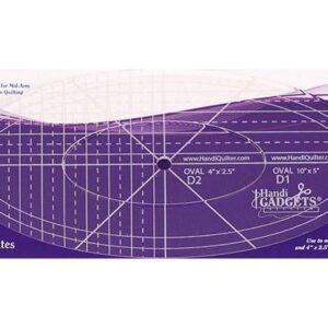 HQ Ruler Set Oval D