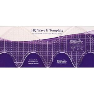 Handi Quilter Wave E - 6" and  3" waves