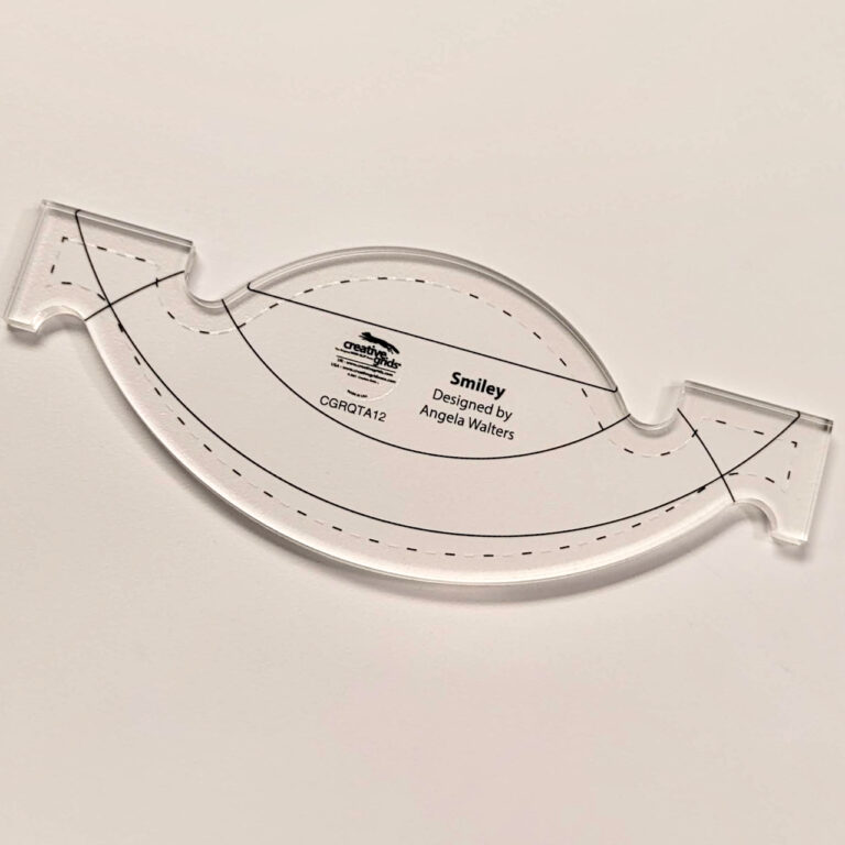 Motion Tracking Ruler Printable Arcs, Curves & Points Ruler Free-motion Challenge Quilting Along ...